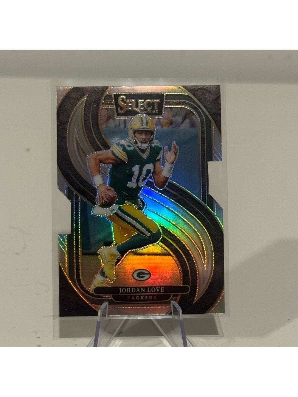2024 Panini Prizm Die Cut Jordan Love silver variation MINT CONDITION